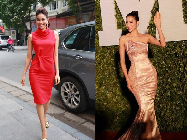 Hoa hậu Ngọc Châu lộ miếng độn mông khi dạy nhảy cho 2 á hậu-9