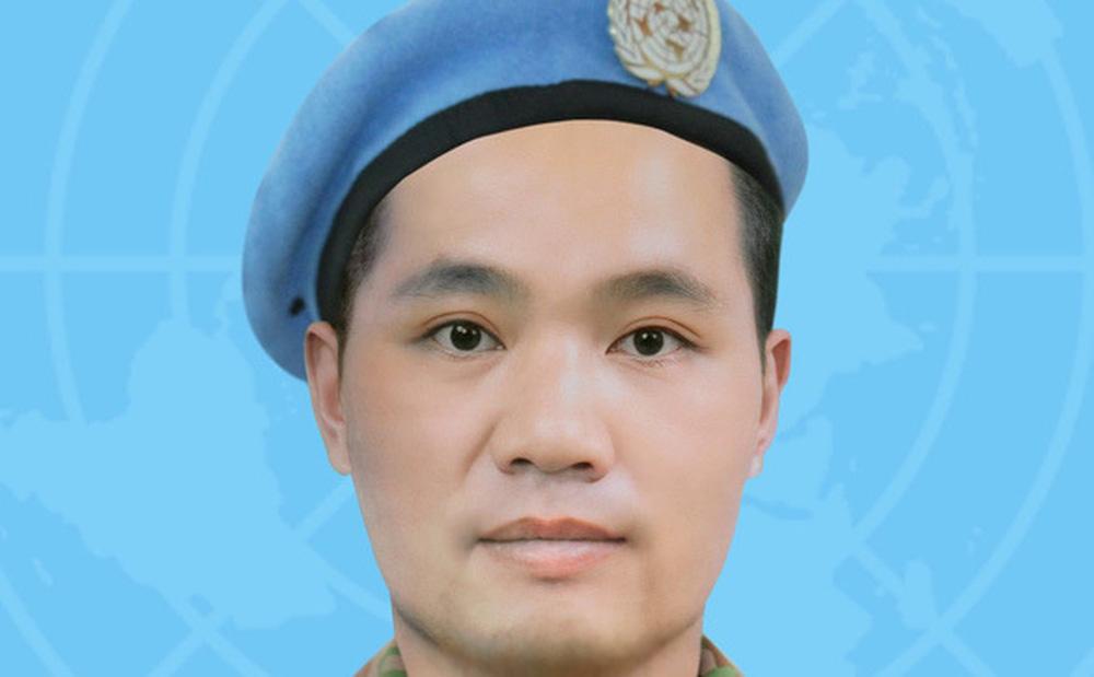Trung tá quân đội hy sinh khi làm nhiệm vụ gìn giữ hòa bình Liên Hợp Quốc-1