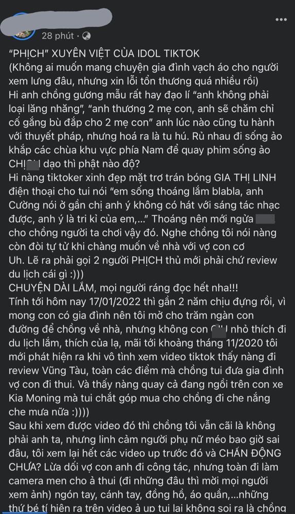 Tiktoker Gia Thị Linh bị tố tiểu tam: Trên mạng già chát, đời thực sexy-2