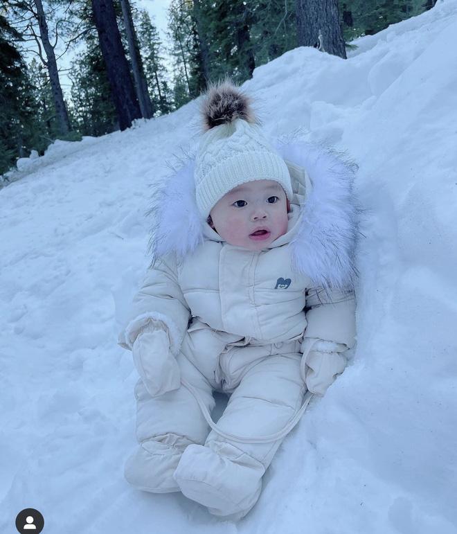 Phạm Hương bị 2 cậu ấm chiếm sạch spotlight khi đi trượt tuyết-3