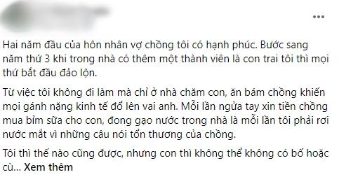 Mải mê tình nhân lúc con nằm viện, 4 năm sau chồng trả giá đắt-1