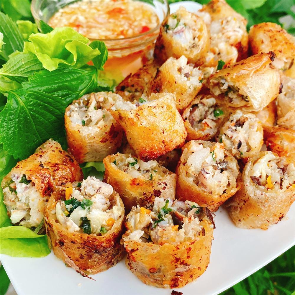 Cách làm nem hải sản sang xịn mịn, chị em thích mê share ầm ầm-8