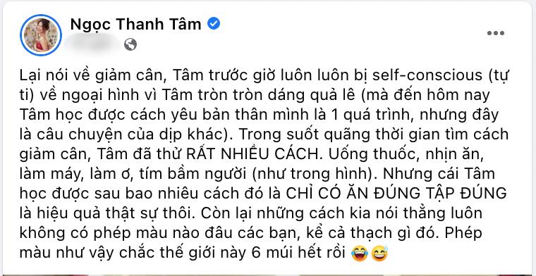 Ngọc Thanh Tâm đăng ảnh bầm người, đá xéo Trang Nemo - Trần My-1