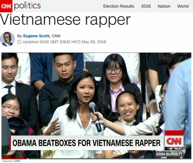 Màn rap Suboi tặng Barack Obama tưởng cho vui ai ngờ cả thế giới chú ý-1
