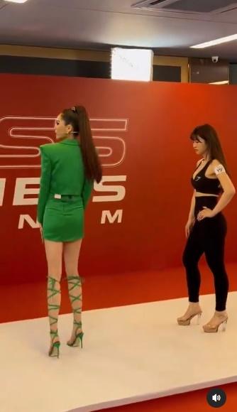 Clip bóc vòng 3 thẳng đuột của Kỳ Duyên khác xa hình tự đăng-2