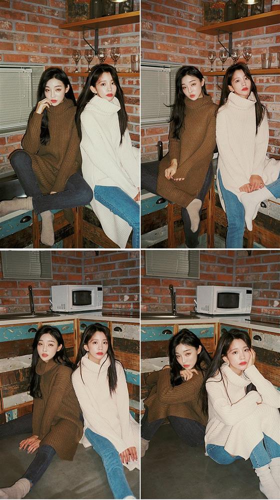 Công thức mix đồ với áo len dáng dài chuẩn trend đón Tết-4