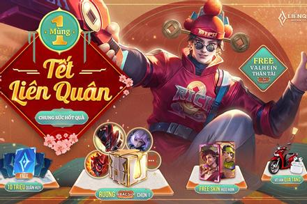 Tết Liên quân tặng loạt quà khủng cho game thủ