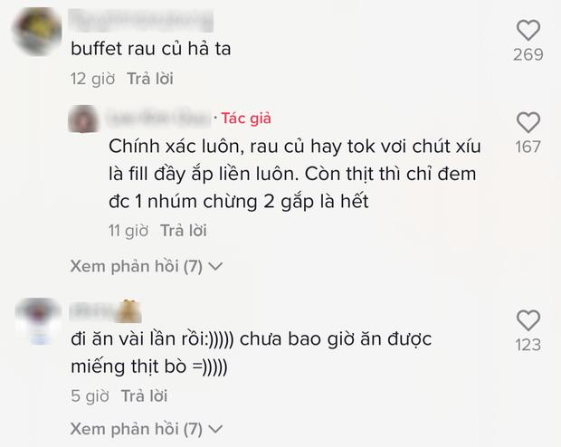 Nhà hàng buffet đình đám bị tố chủ không cho đem thịt lên nhiều-3