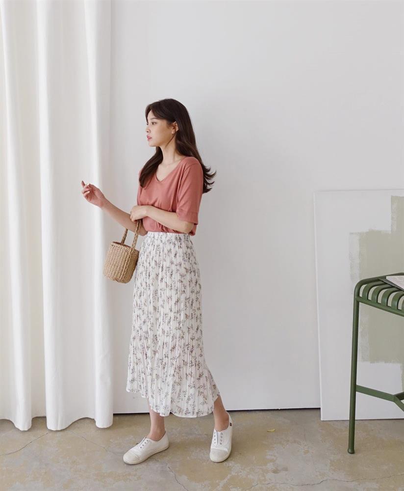 Xinh yêu hết nấc với tip mix chân váy voan từ đông sang hè-5