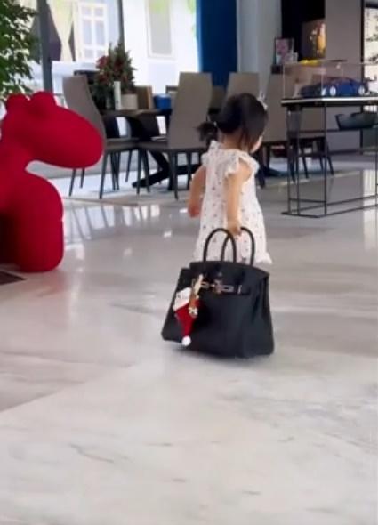 Ái nữ nhà Cường Đô La hết giày xéo ô tô đến quăng quật túi hiệu-7