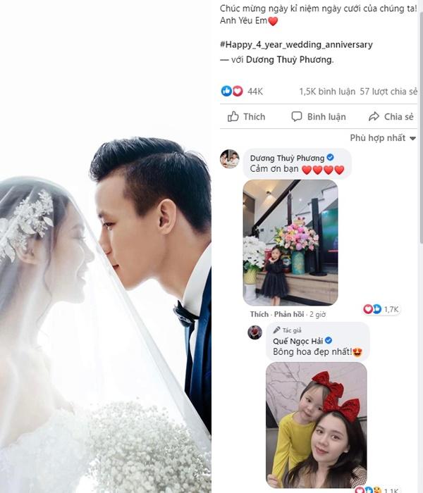 Quế Ngọc Hải nịnh nóc nhà ngọt lịm nhân kỷ niệm ngày cưới-1