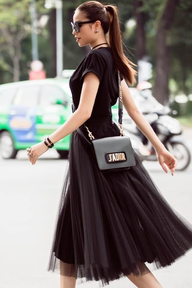 Nhìn Phạm Hương, Tiểu Vy diện váy voan là thấy cả bầu trời sang xịn-3