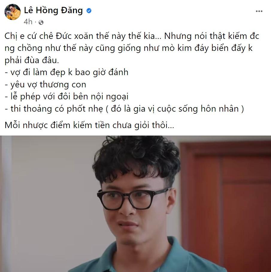 Hồng Đăng bênh vực tính cách trẻ con của ông chồng Thương Ngày Nắng Về-3