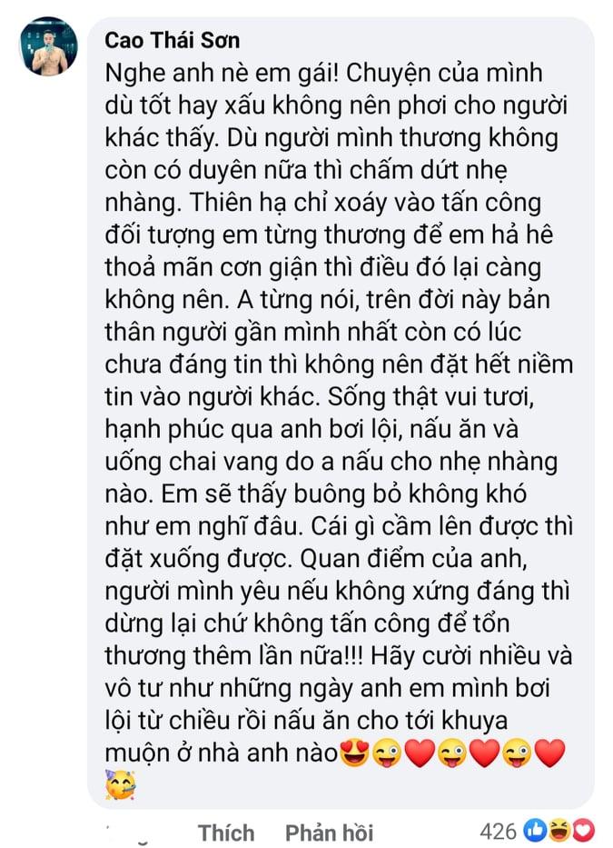Khuyên Á hậu đang tố Thanh Bình, Cao Thái Sơn chịu bão sỉ vả-2