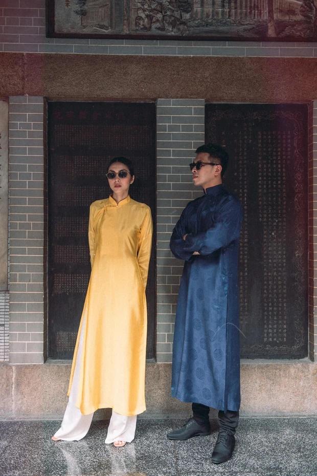 Hà Tăng diện áo dài Tết, khí chất chuẩn dâu hào môn-2