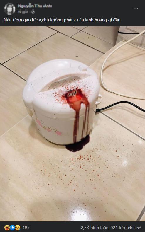 Gái đảm nấu cơm, dân mạng ngã ngửa tưởng phim ma Thái-1