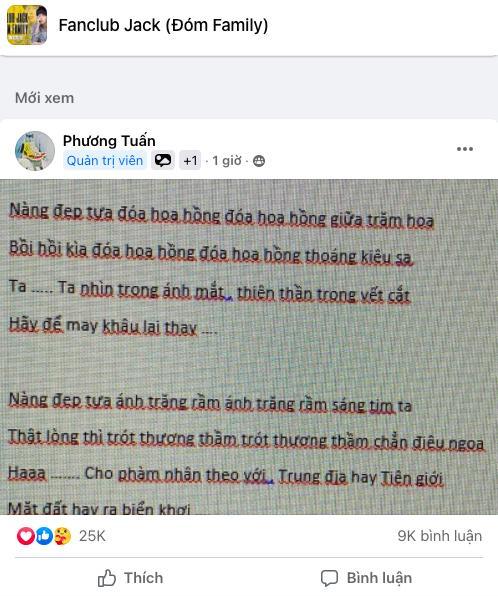 Bức ảnh Jack trong nhóm kín bất ngờ bị tung mở màn năm 2022-4