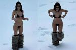Thả rông, Kendall Jenner lộ ngực chảy xệ xuống cấp như Ngọc Trinh-10