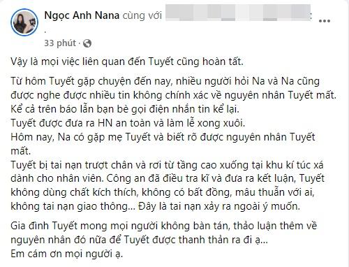 Người mẫu Nguyễn Thị Tuyết qua đời vì rơi lầu cao-3