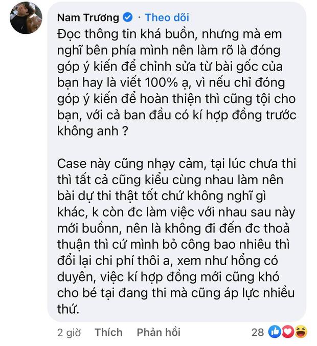 Học trò Binz đáp trả bài bóc phốt ăn cắp, có cả nhạc sĩ vào bênh-3
