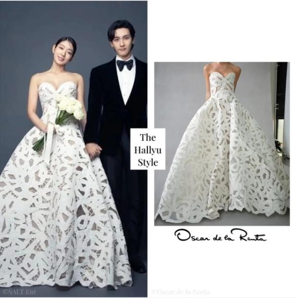Bóc giá váy cưới khủng của Park Shin Hye-5