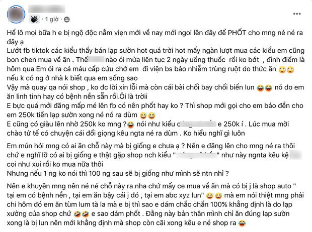 TikToker bị tố bán đồ ăn chất lượng kém, khách nhiễm trùng ruột-1