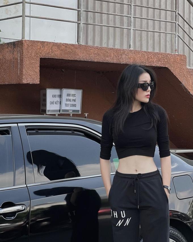 Kỳ Duyên ngồi đến 2h sáng nhuộm tóc chơi Tết-3