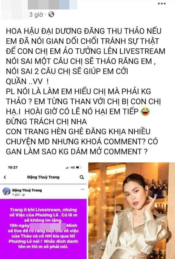 Phương Lê: Nói sai 1 câu, tôi tháo răng lột quần Đặng Thu Thảo-2