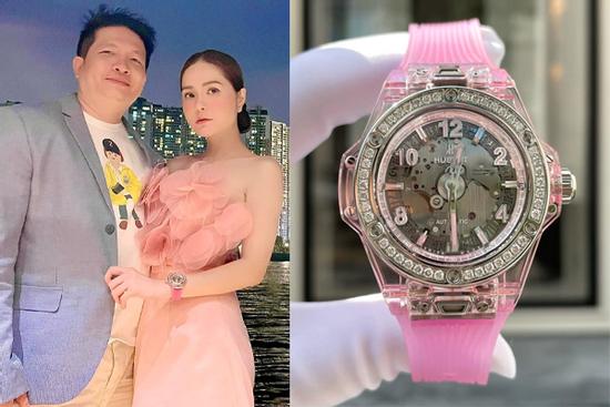 Đoàn Di Băng được anh xã tặng đồng hồ, giá mua mới sốc