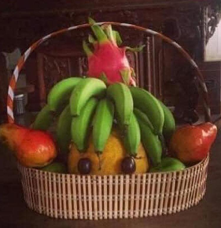 Cô gái bày mâm ngũ quả, thành phẩm gia tiên cũng không độ nổi-2
