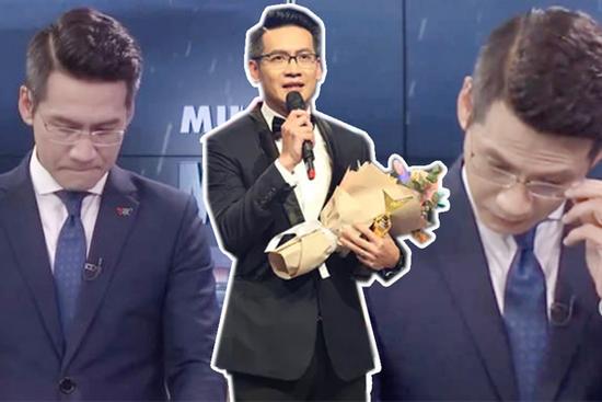 Nam MC bật khóc trên sóng VTV 2 năm trước giờ ra sao?