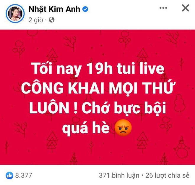 Nhật Kim Anh đòi livestream công khai mọi thứ, biến gì đây?-1