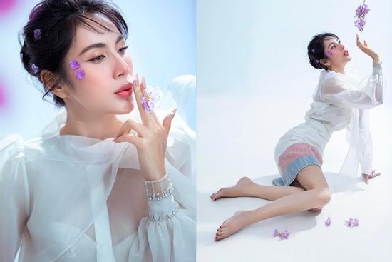 Được minh oan từ thiện, Thủy Tiên tung ảnh nàng thơ nhưng lộ nội y