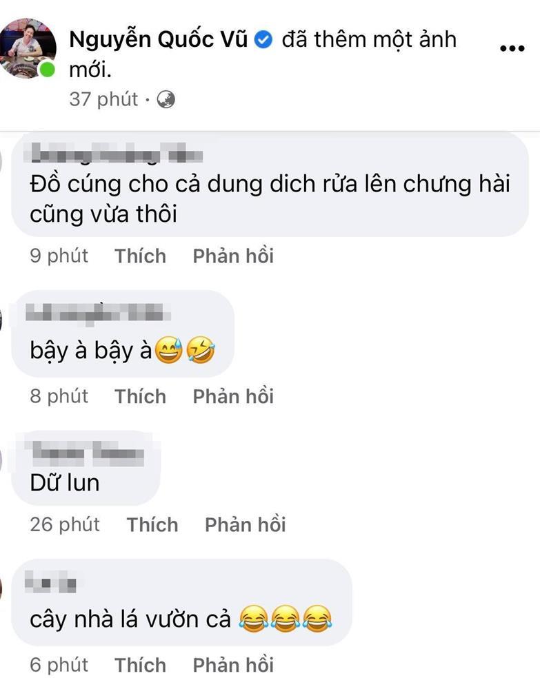 Ông xã Đoàn Di Băng trưng nước rửa phụ khoa vào mâm ngũ quả-2