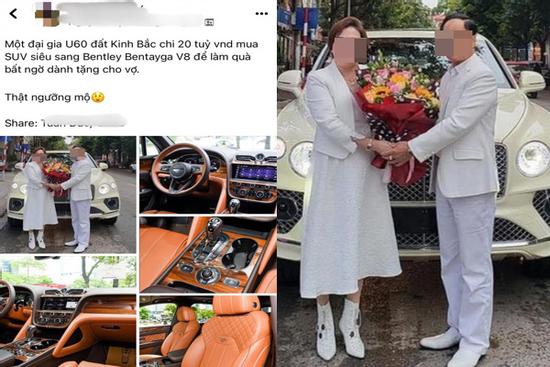 Đại gia Bắc Ninh chi 20 tỷ đồng mua quà 'khủng' tặng cho vợ vui