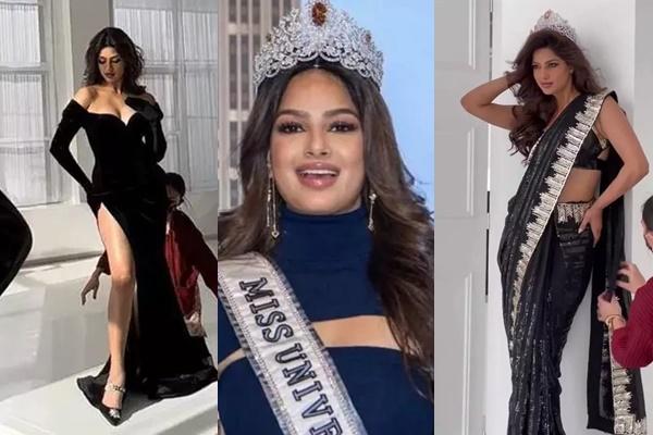 Miss Universe 2021 bị soi lộ nội y cùng màn tạo dáng đố tìm crown ở đâu?-10