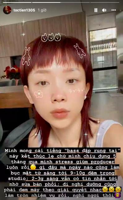 Tóc Tiên stress muốn bung lỗ tai khi làm vợ Hoàng Touliver-2