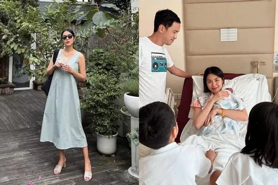 Hà Tăng khoe trọn vóc dáng sau khi hạ sinh nhóc tỳ thứ 3