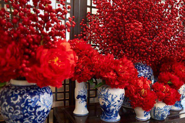 Ảnh trang trí nhà cửa đón Tết toàn mùi tiền của Đoàn Di Băng-5