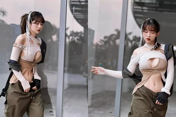 Muôn kiểu đi chùa lộ trên hở dưới đầu năm người nhìn la oai oái-13