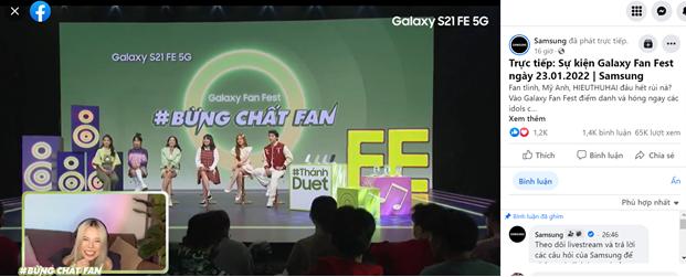 Bừng chất fan với loạt sự kiện ra mắt Galaxy S21 FE 5G-2