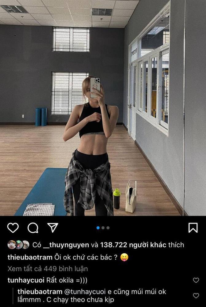 Thiều Bảo Trâm bị nghi bốc phét vì khoe vòng eo bé vô địch Vbiz-6
