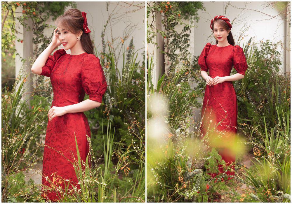 Học sao Việt mặc đồ đỏ chót như lì xì để cả năm may mắn-3