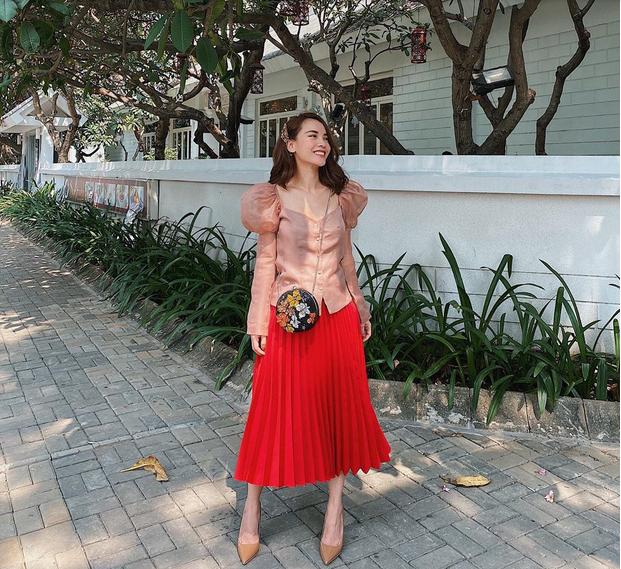 Học sao Việt mặc đồ đỏ chót như lì xì để cả năm may mắn-6