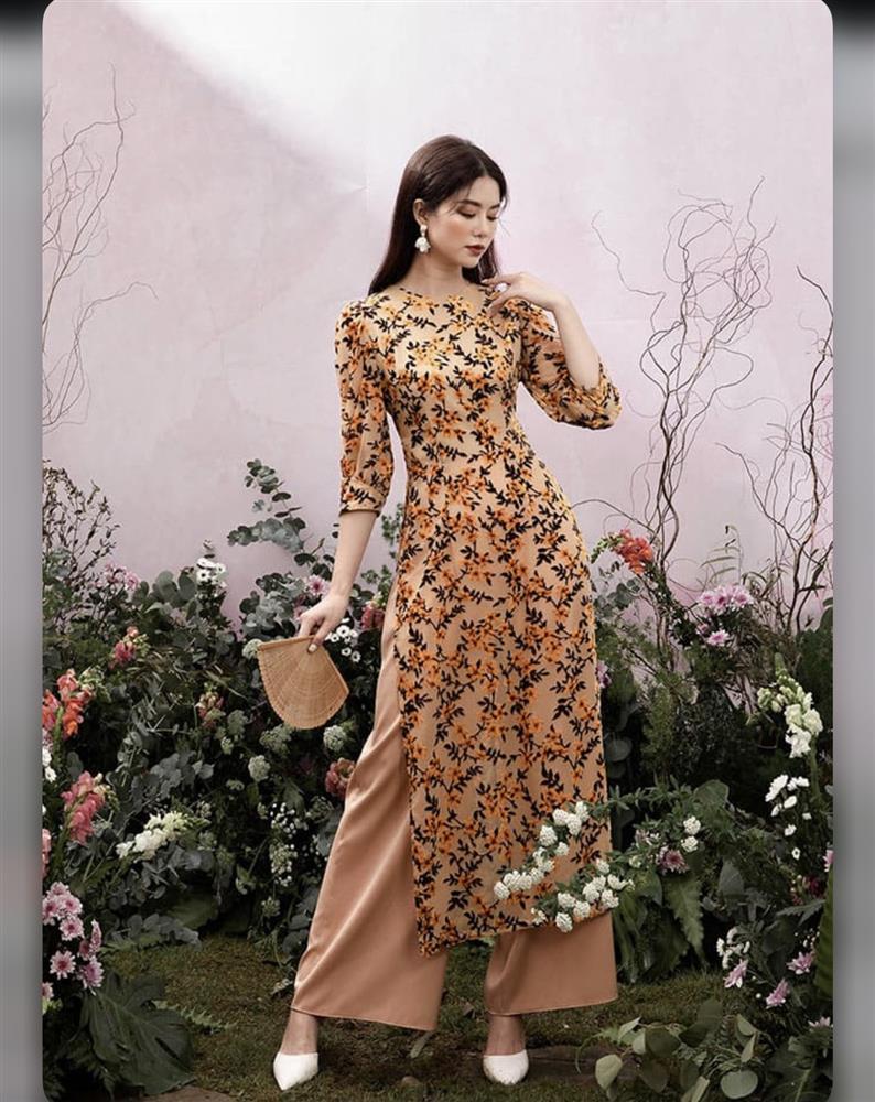 Những mẫu áo dài cách tân đáng sắm nhất Tết 2022-3