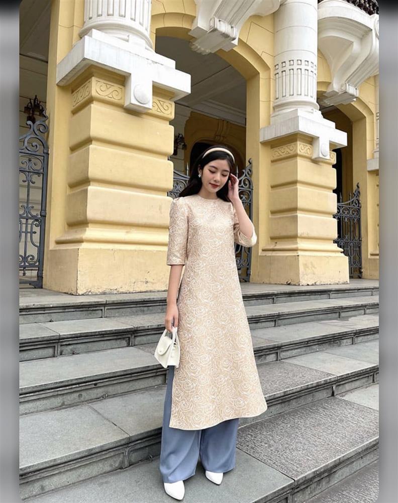 Những mẫu áo dài cách tân đáng sắm nhất Tết 2022-5