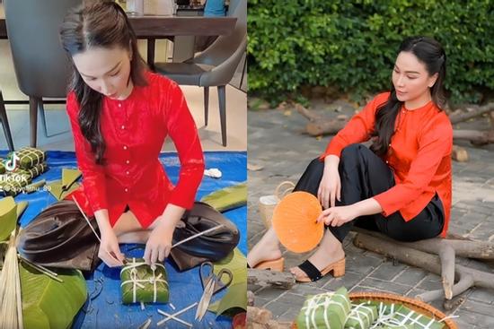 Quỳnh Thư khoe 'nữ công gia chánh' giữa bão ái tình