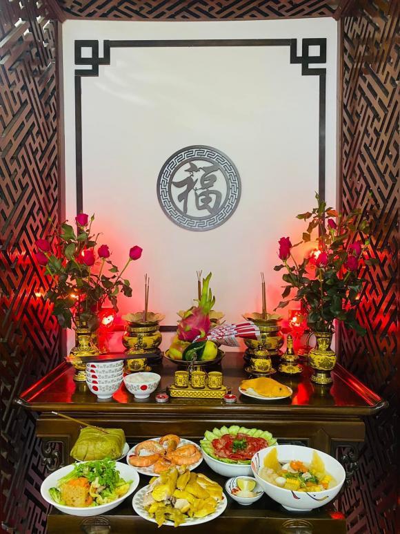 Hoa hậu đình đám cúng ông Công ông Táo bằng bún đậu-6