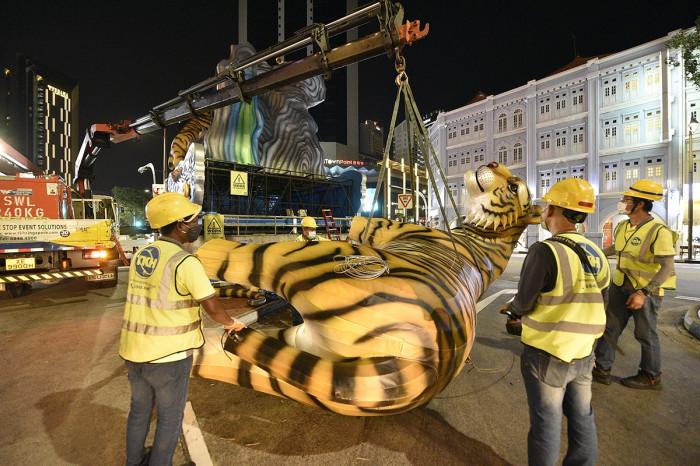 Các nước châu Á trang trí linh vật hổ như thế nào?-9