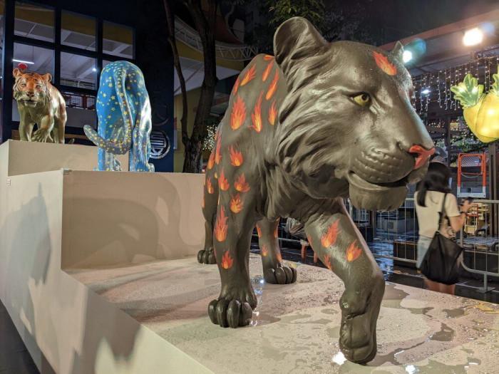 Các nước châu Á trang trí linh vật hổ như thế nào?-12